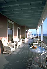 Porch outside Room 24
